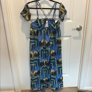 Incerti for Anthropologie Drop Sleeve Dress (XL)